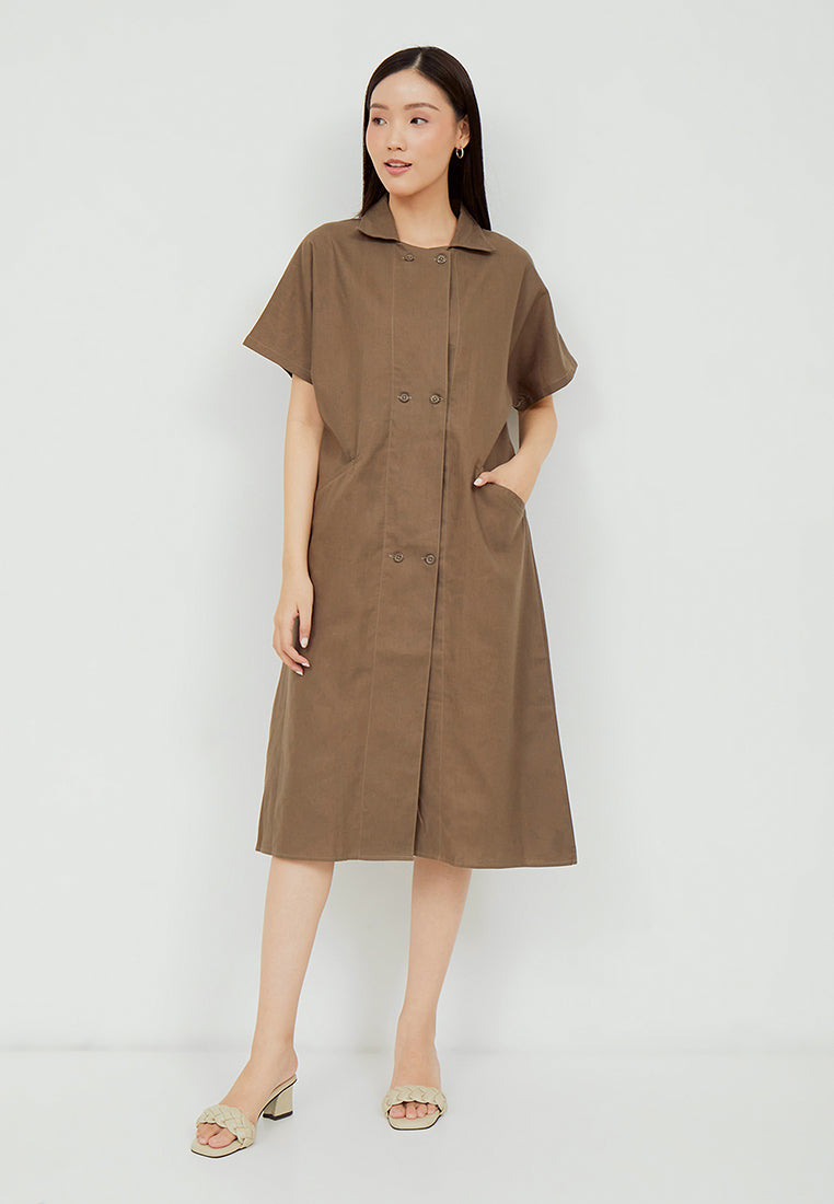 Julia Owers Dress Midi Casual KYO